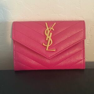 Saint Laurent Pink wallet